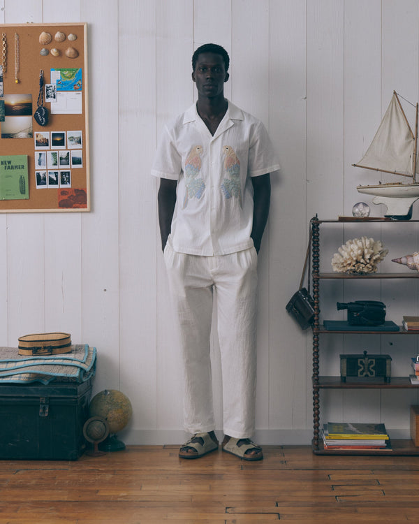 Camisa Parrots "Linen And Cotton" Morney - Hombre