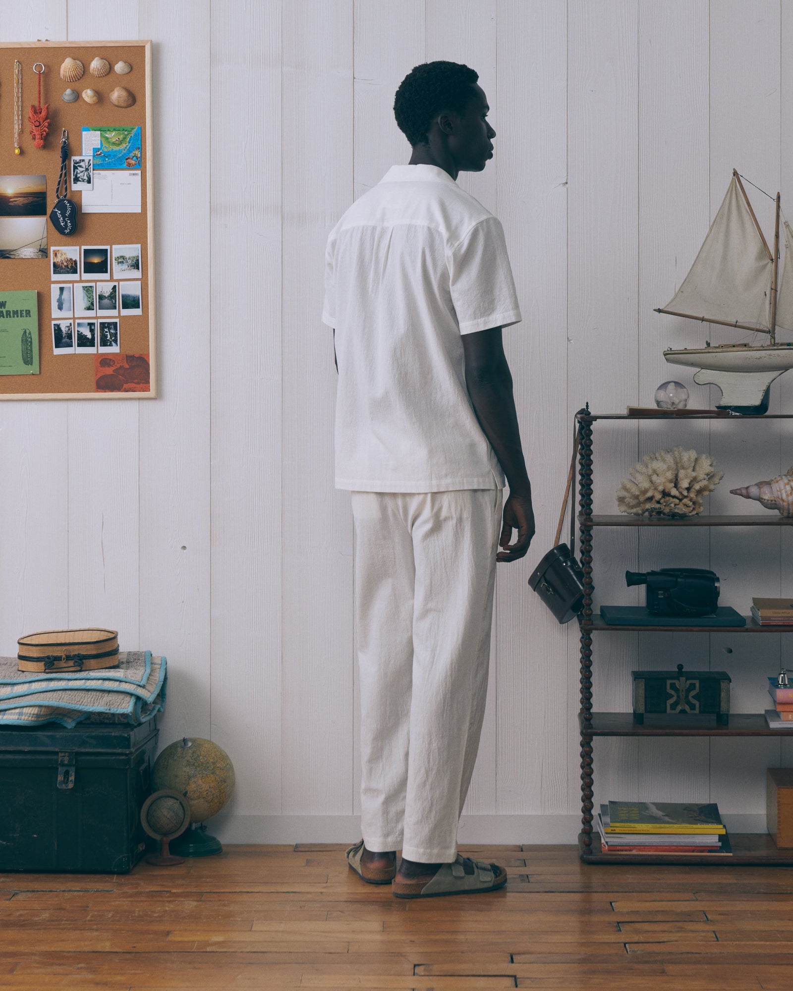 Parrots "Linen And Cotton" Morney Shirt