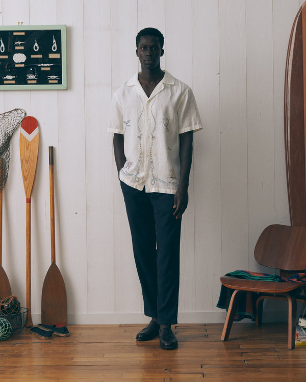 Camisa "Linen And Cotton" World Tour Morney - Hombre