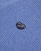 Cardigan "Patch Coeur" Poirée