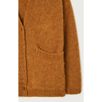 V-Neck Cardigan - Camel Marl - Women