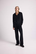 Zuma Zip-Up Hoodie - Black