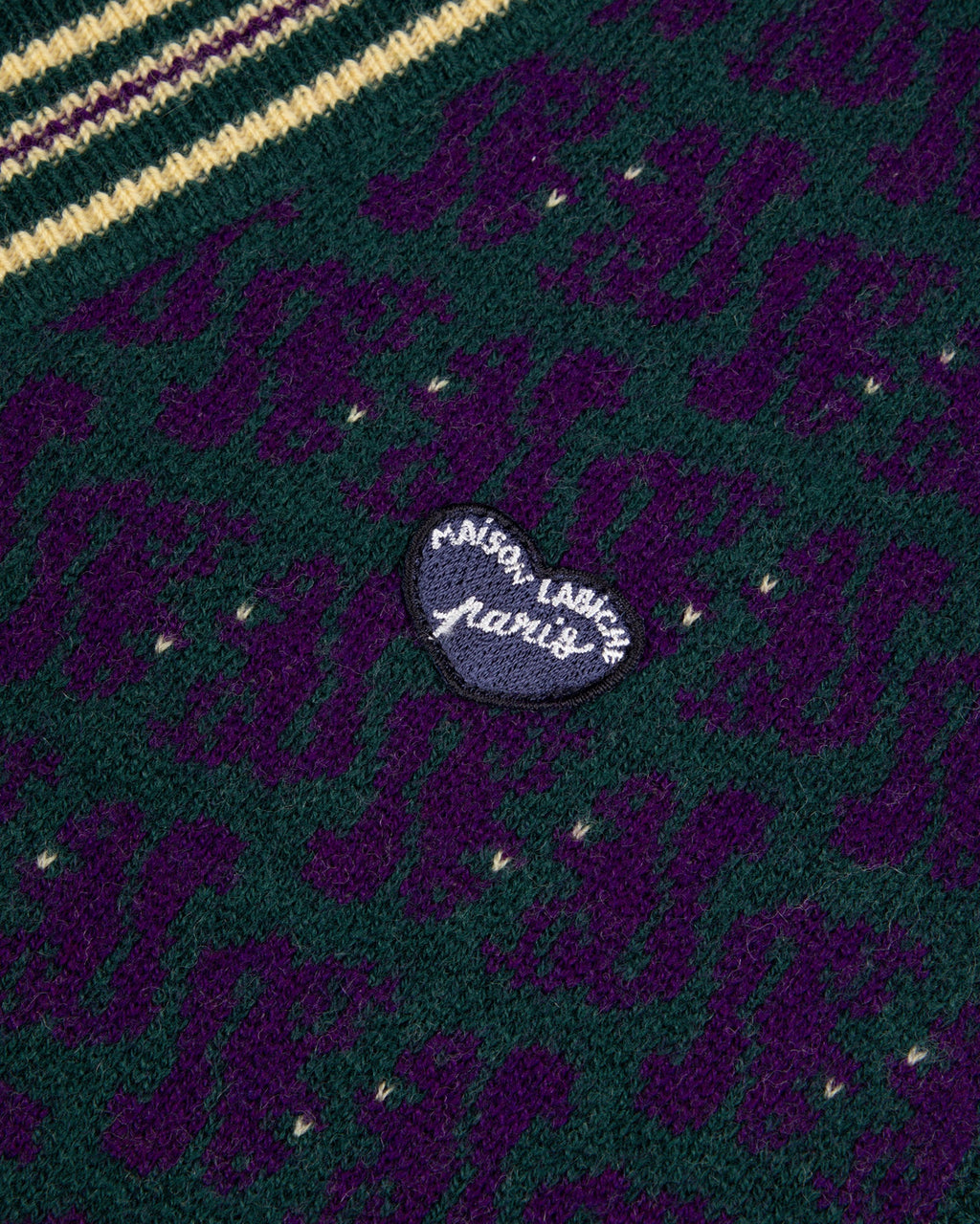 Cardigan Sans Manches "Squirrel Jacquard" Alombert