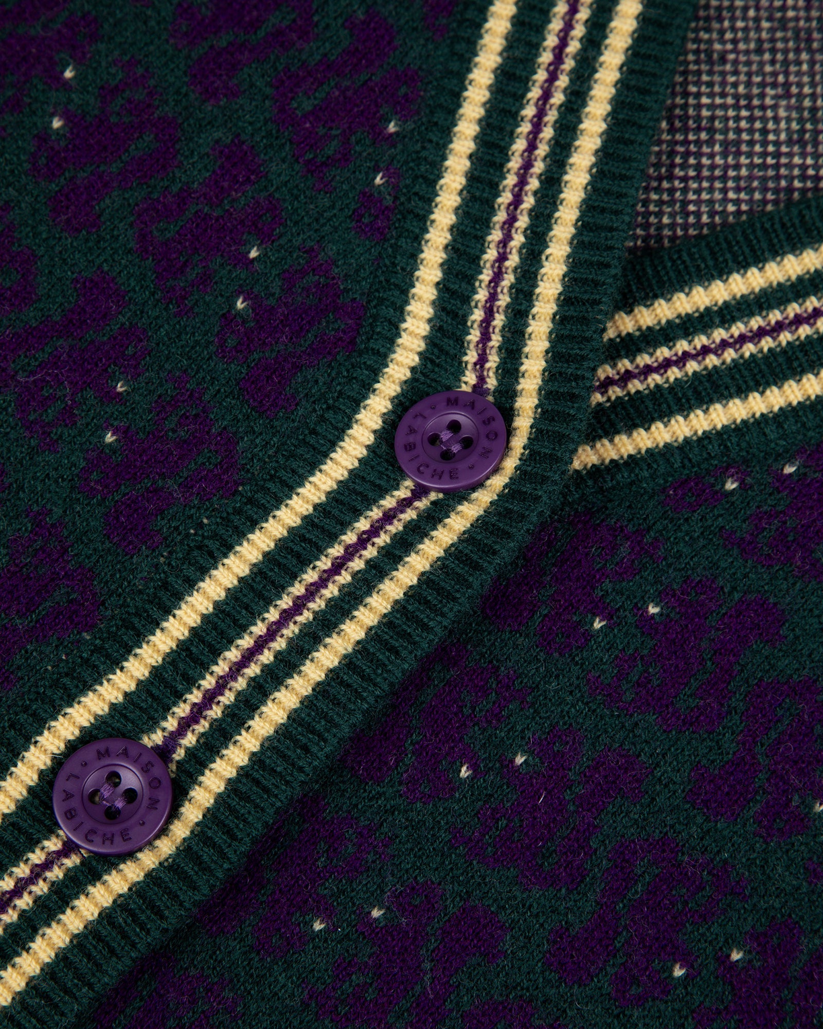 Cardigan Sans Manches "Squirrel Jacquard" Alombert