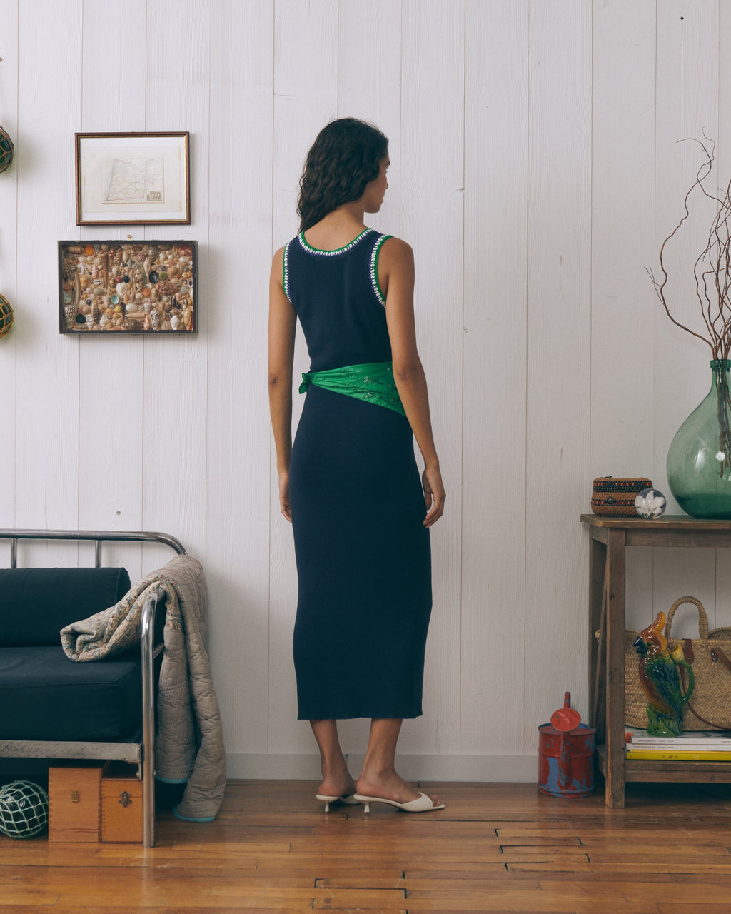 "Heart Patch" Bargue Dress