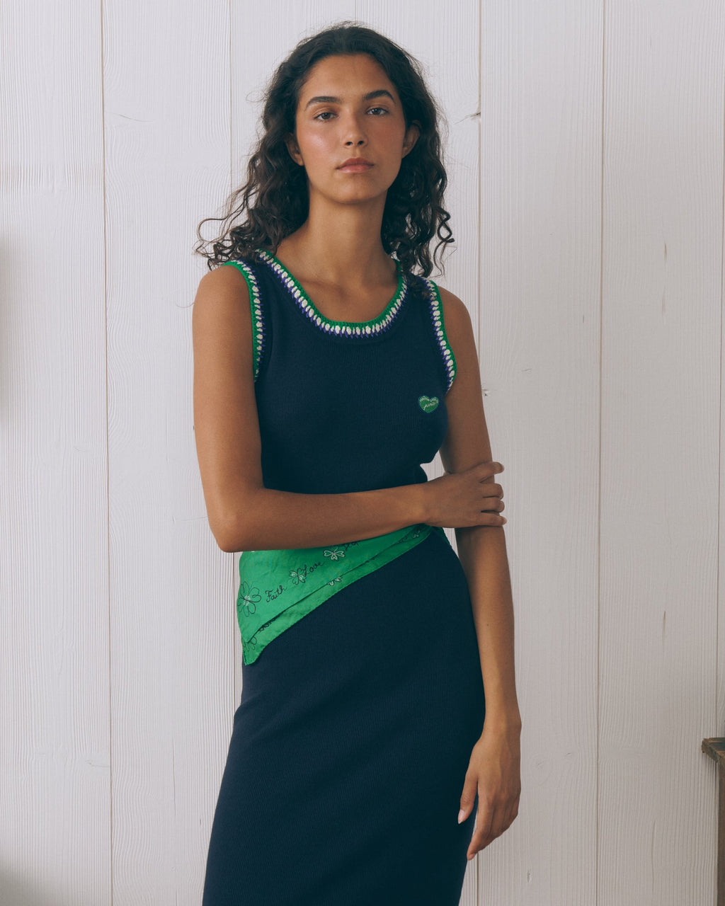 "Heart Patch" Bargue Dress