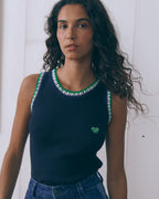 Camiseta de tirantes "Parche Corazón" Bazeilles
