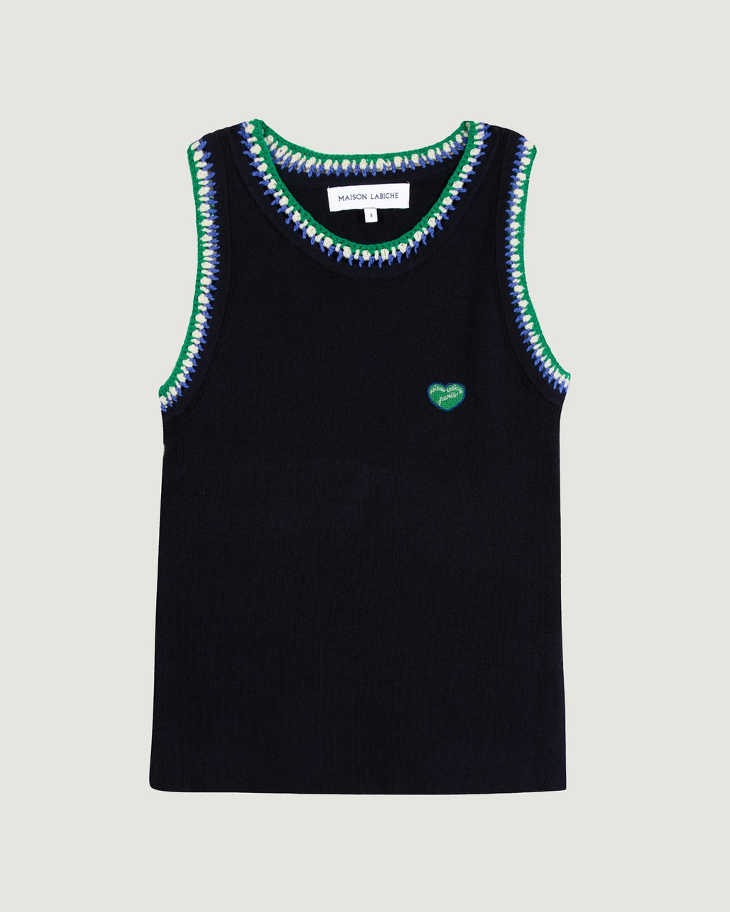 Camiseta de tirantes "Parche Corazón" Bazeilles