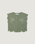 Palm Tree "Linen And Cotton" Bessin Shirt