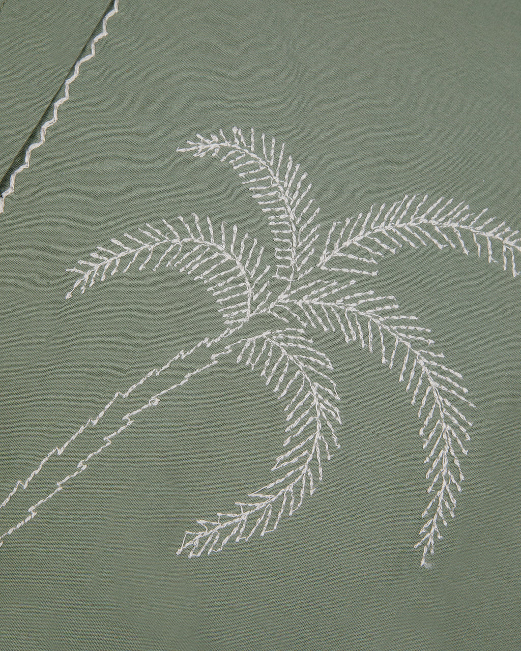 Palm Tree "Linen And Cotton" Bessin Shirt