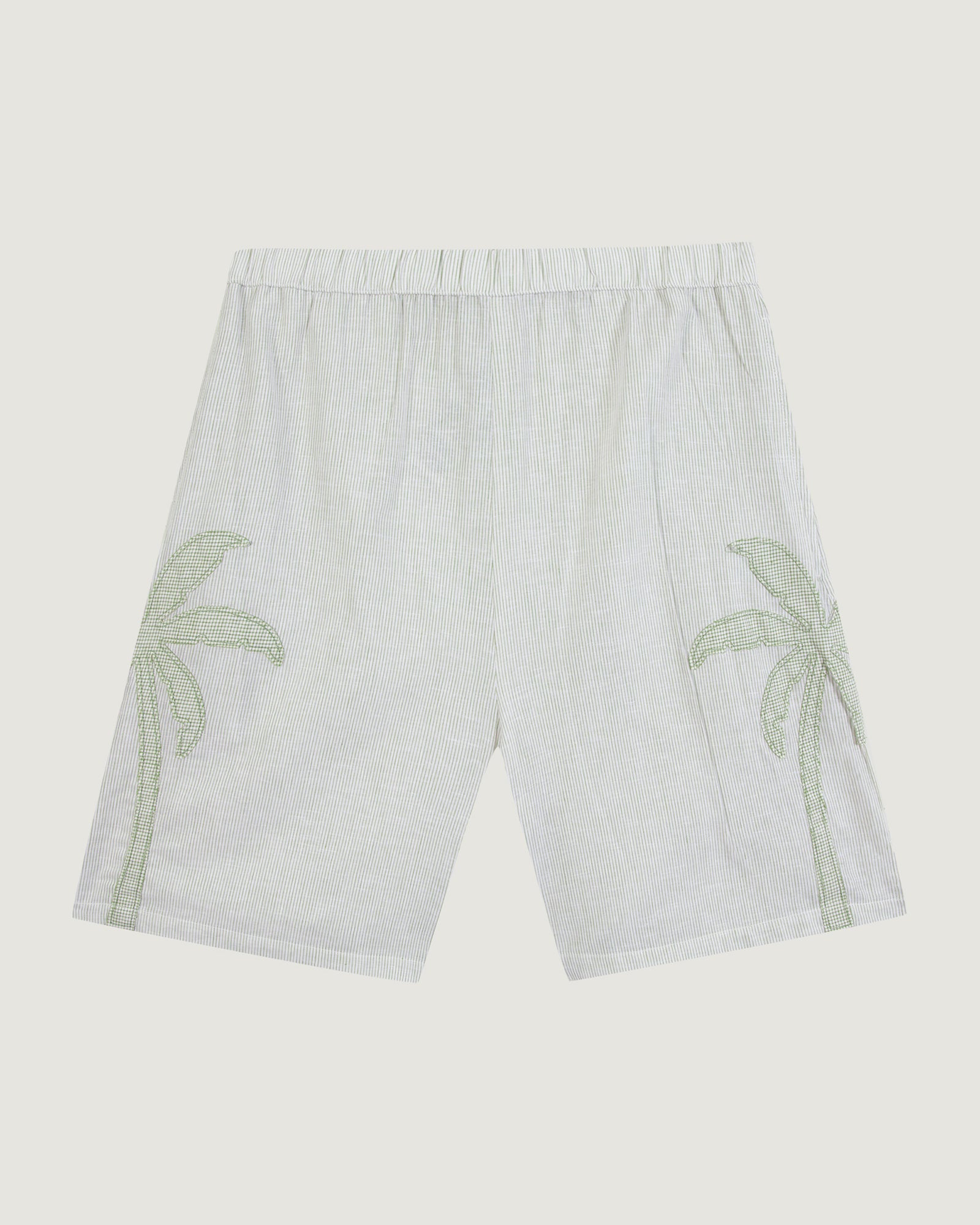 Bermuda Palm Tree "Linen And Cotton" Beudant