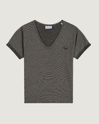 T-Shirt "Patch Coeur" Chateau Cotton Linen