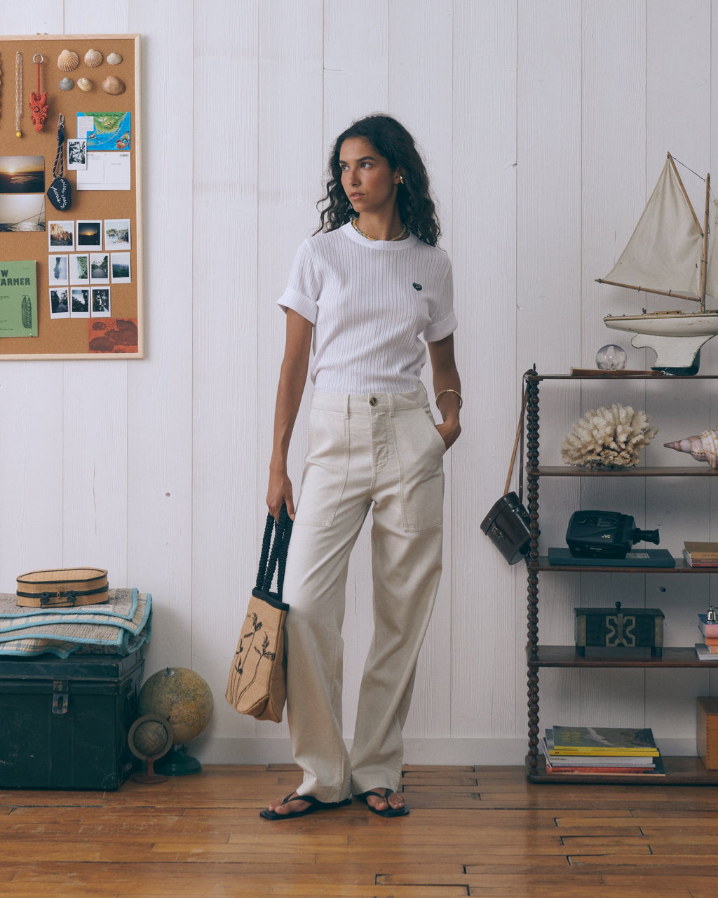 “Lyocell And Linen” Chevreuil Trousers