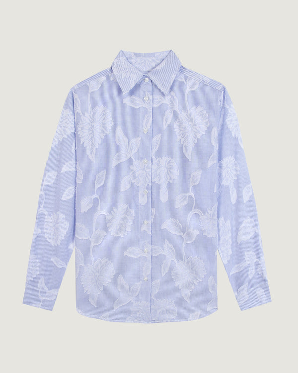 Camisa Flowers "Poplin" Dewet - Mujer