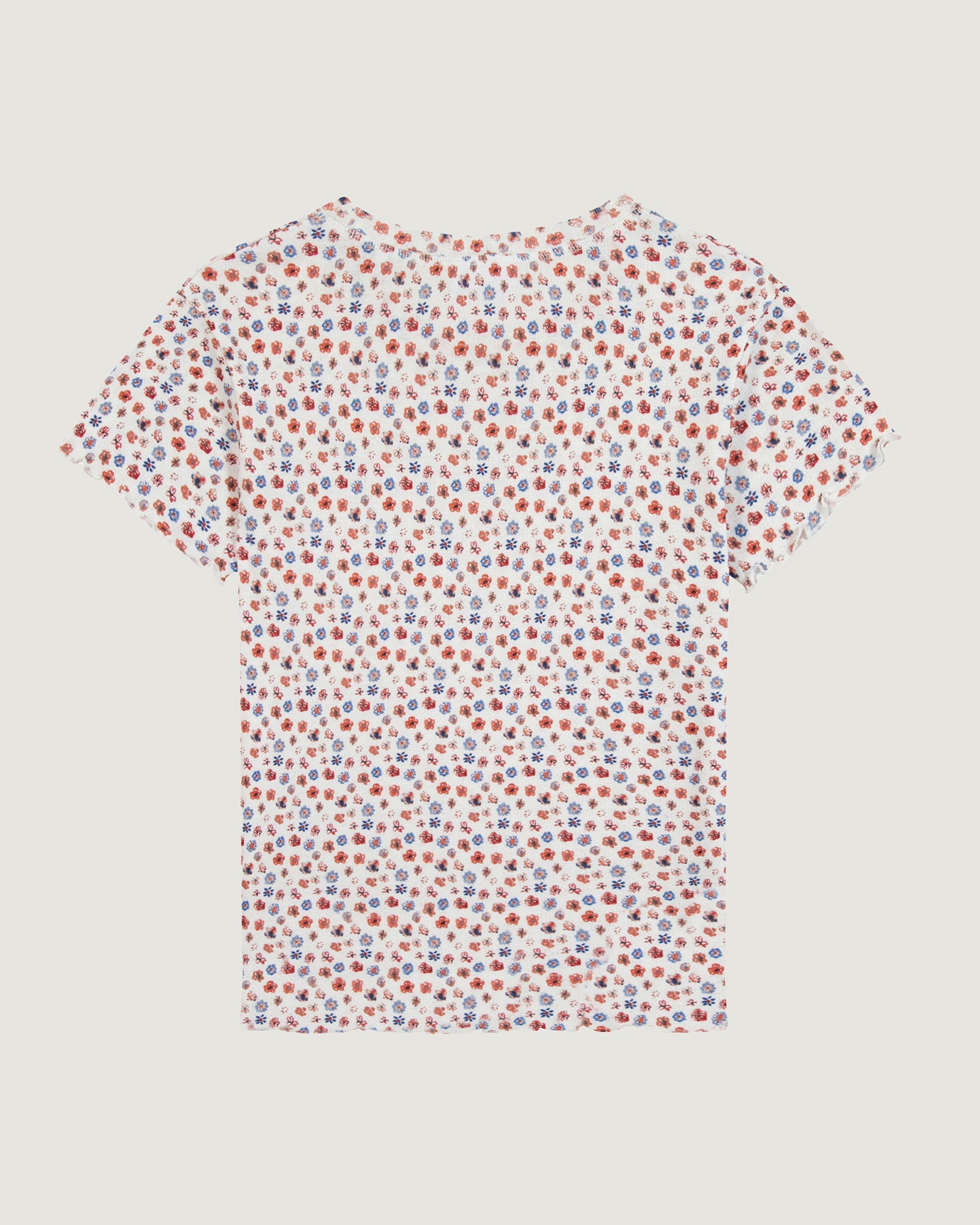 Ribbed "Patch Coeur" Folies T-Shirt