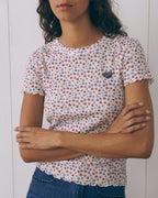 Ribbed "Patch Coeur" Folies T-Shirt