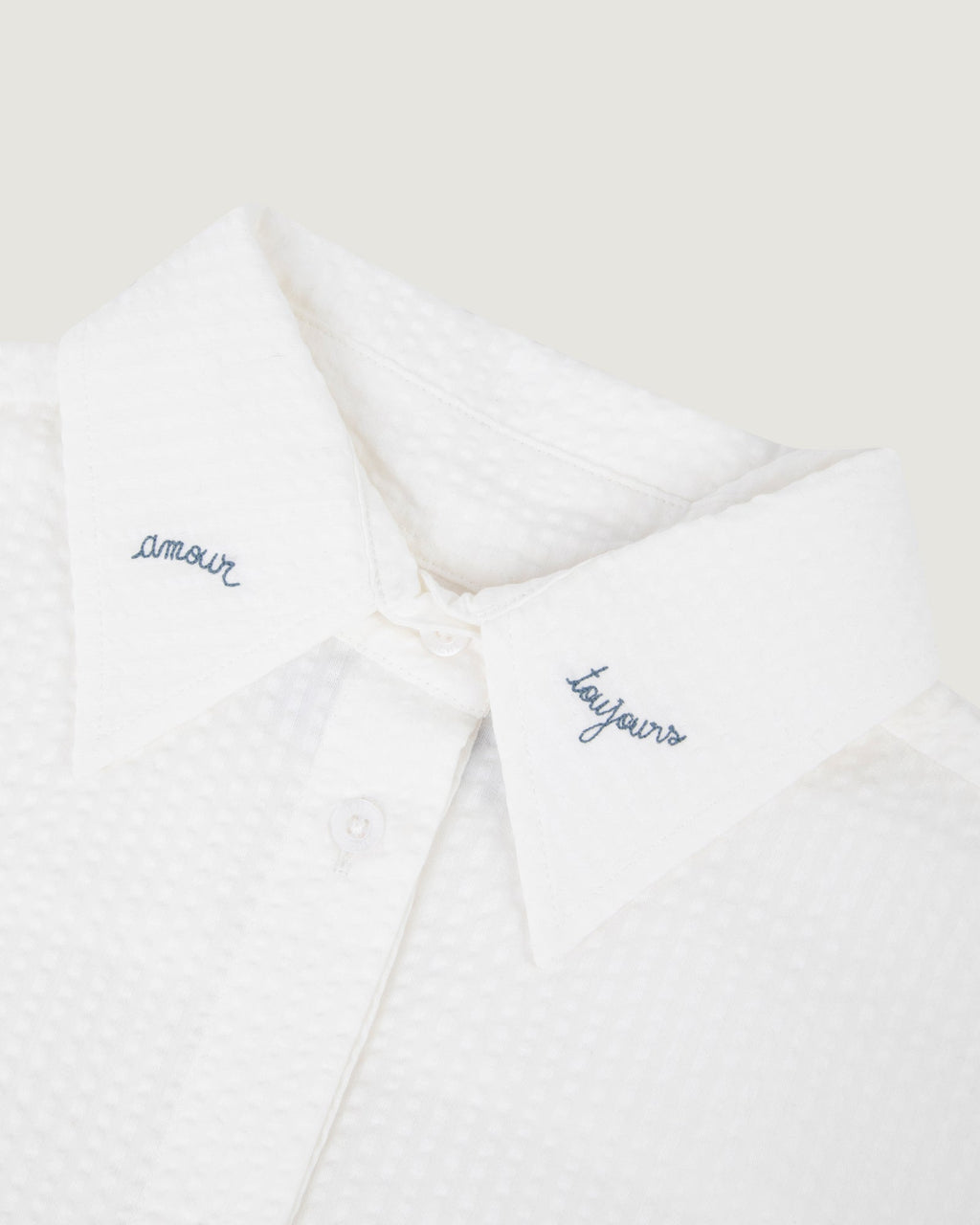 Chemise Amour Toujours "Seersucker" Grisel
