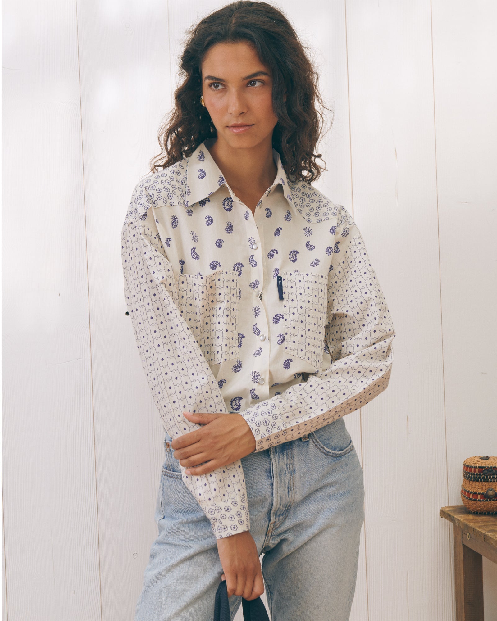 Cashmere Print Monselet Shirt