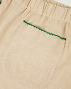Pantalon "Linen And Cotton" Oudin