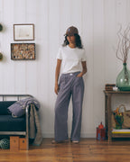 Pantalon "Seersucker" Oudin