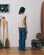 Veste Sans Manches "Palmiers" Piver