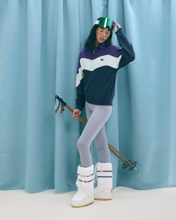 Sudadera "Patch Coeur" Placide Patchwork - Mujer