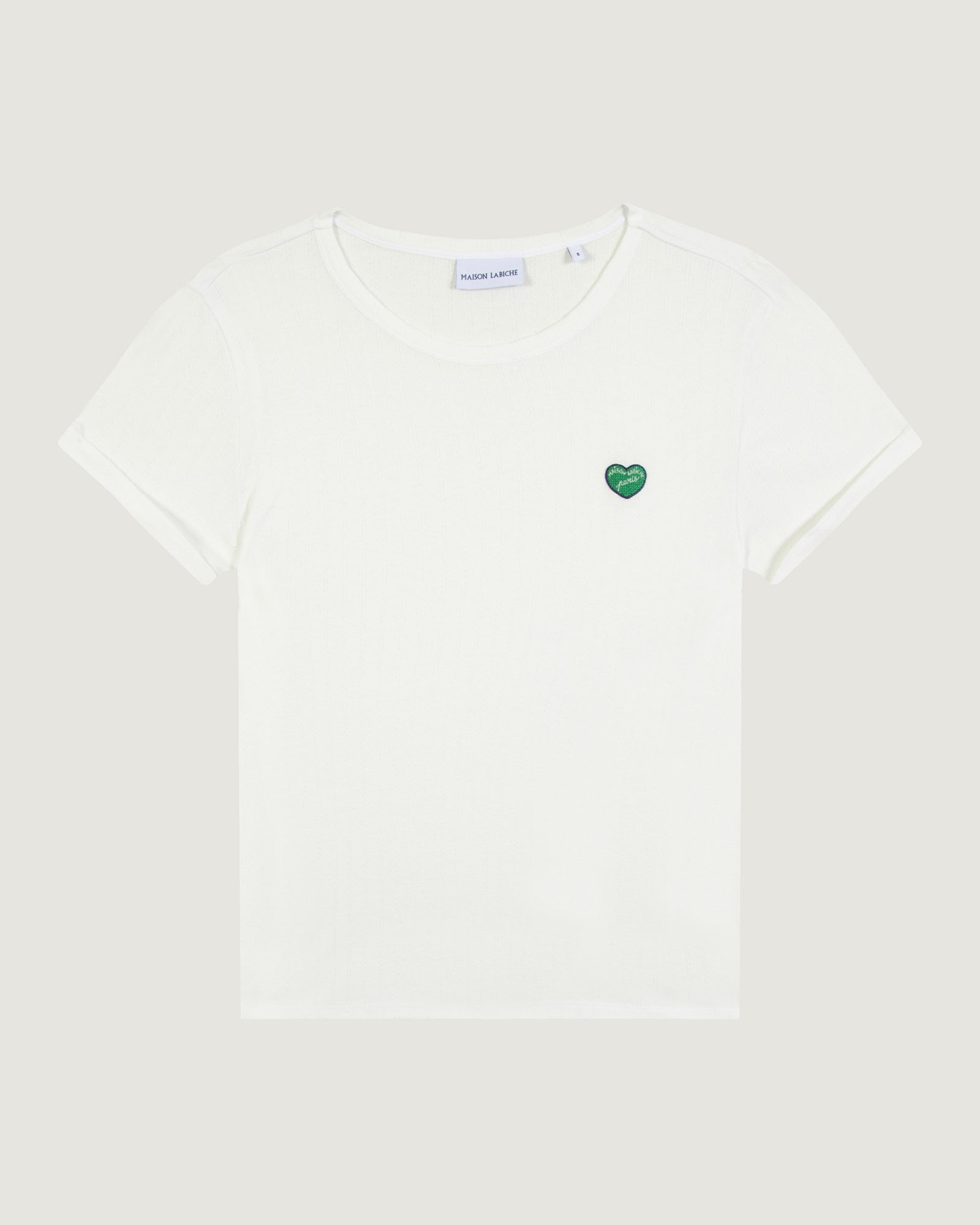 Camiseta "Parche de Corazón" Poitou