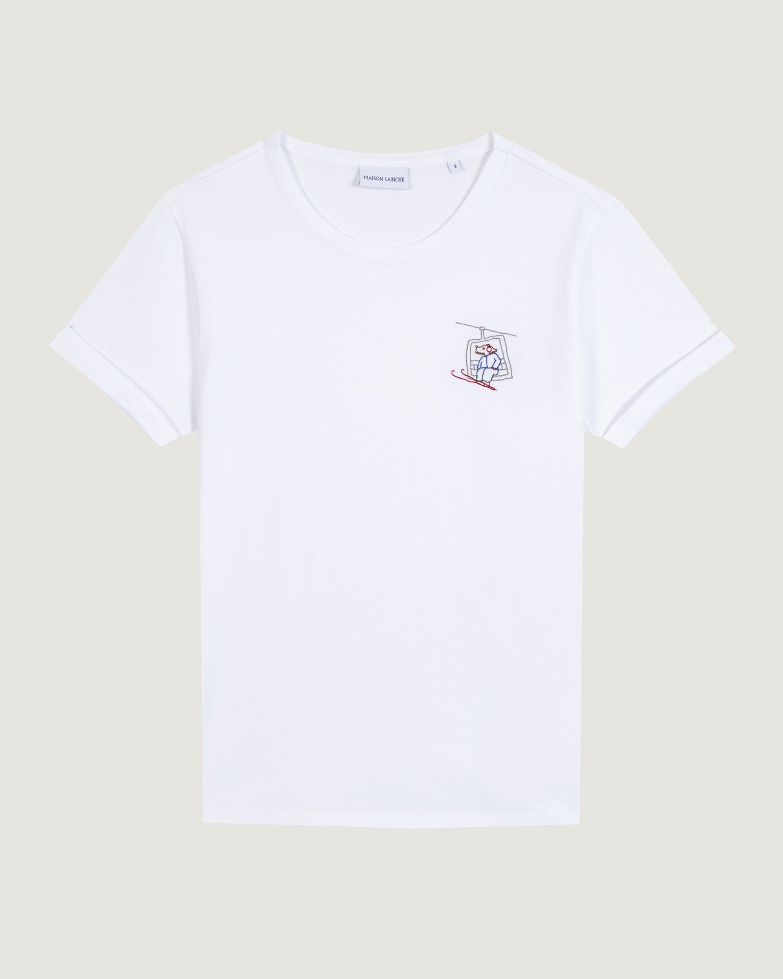 Camiseta "Ski Dog" Poitou