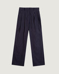 Striped "Mixed Linen" Polonceau Polo