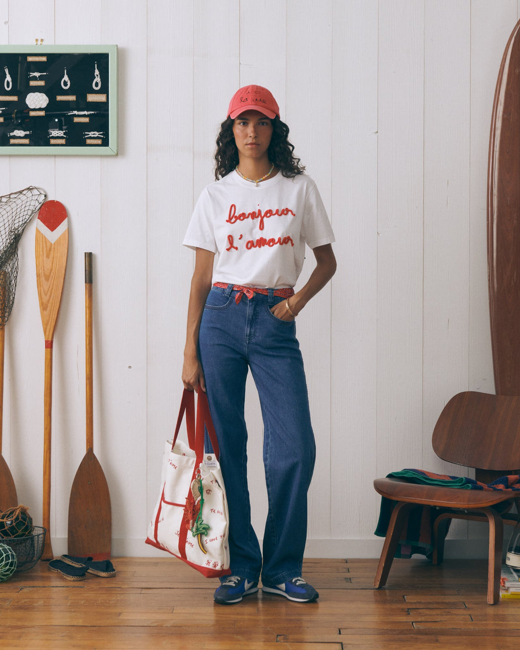 T-Shirt "Bonjour L Amour" Popincourt