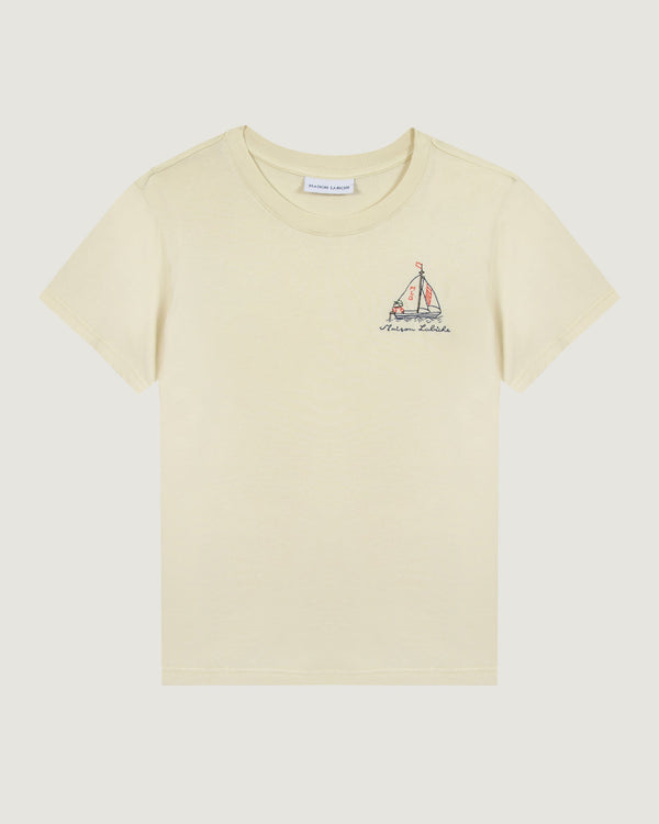 Camiseta "Sailing Dog" Popincourt - Mujer