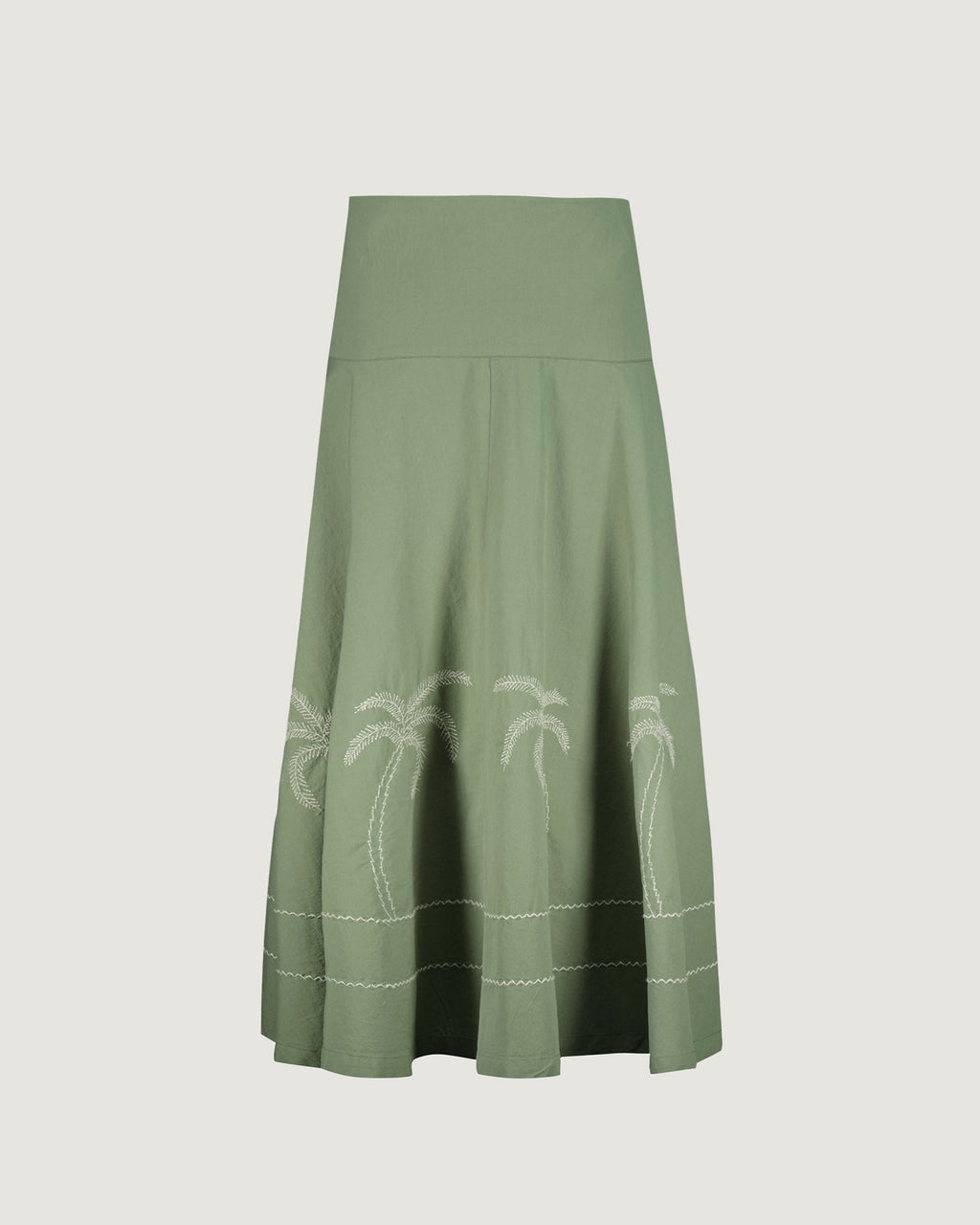 Jupe Palm Tree "Linnen And Cotton" Portalis