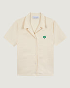 Chemise Patch Coeur "Waffle Cotton" Souchier