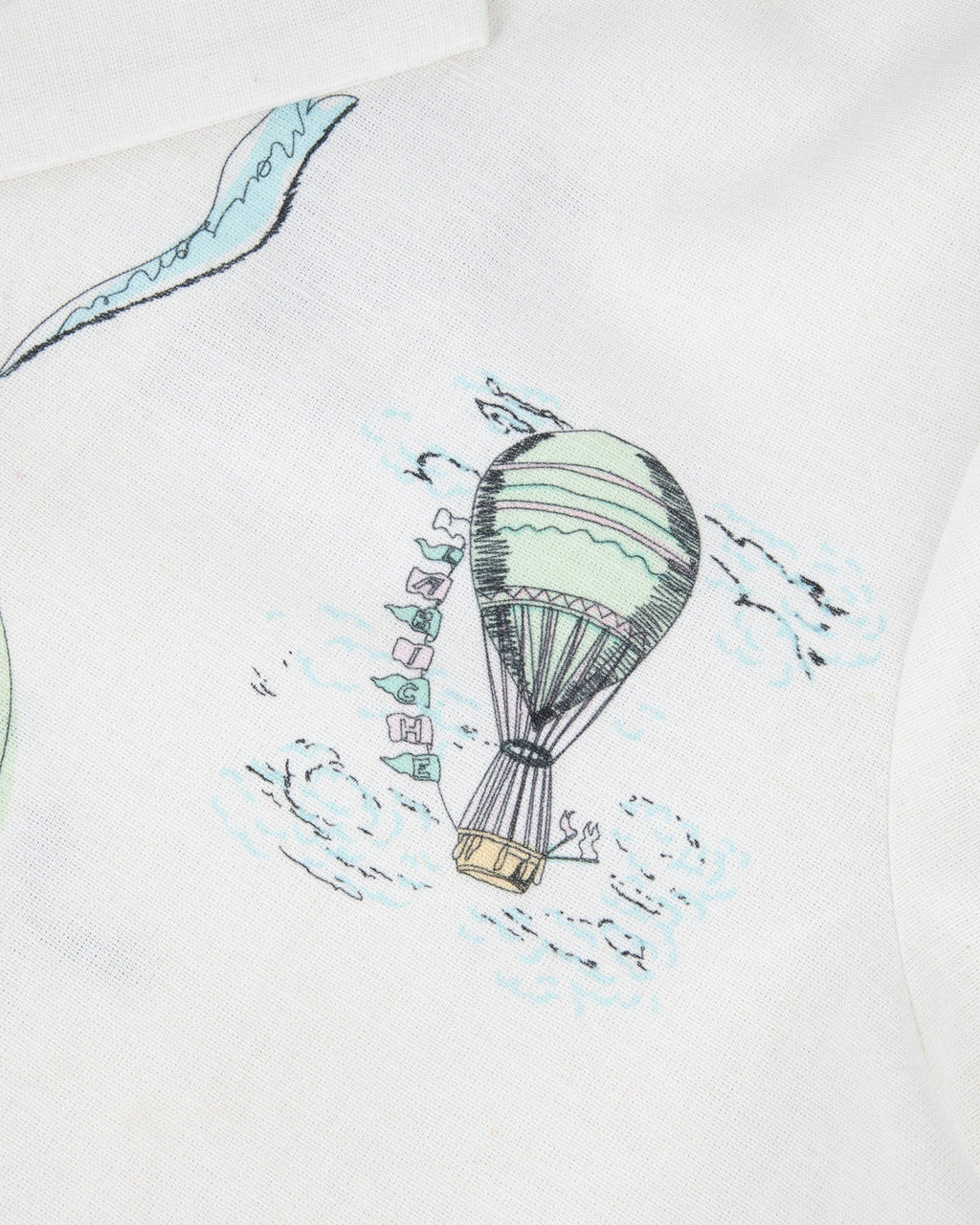 Chemise Around The World "Linen And Cotton" Souchier