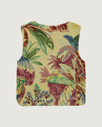 Veste Sans Manches Palm Tree "Jacquard" Valhubert