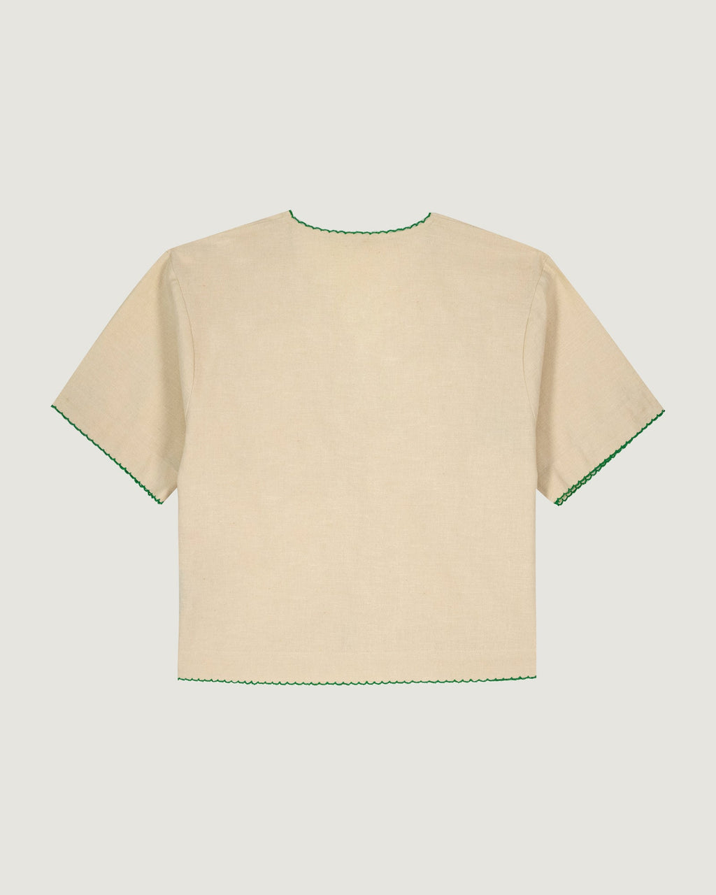 Chemise Parrots "Linen And Cotton" Veneur