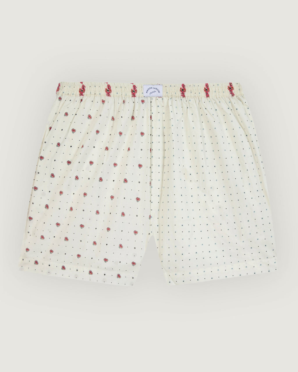 Short Fleurs D Été "Poplin" Vermenouze