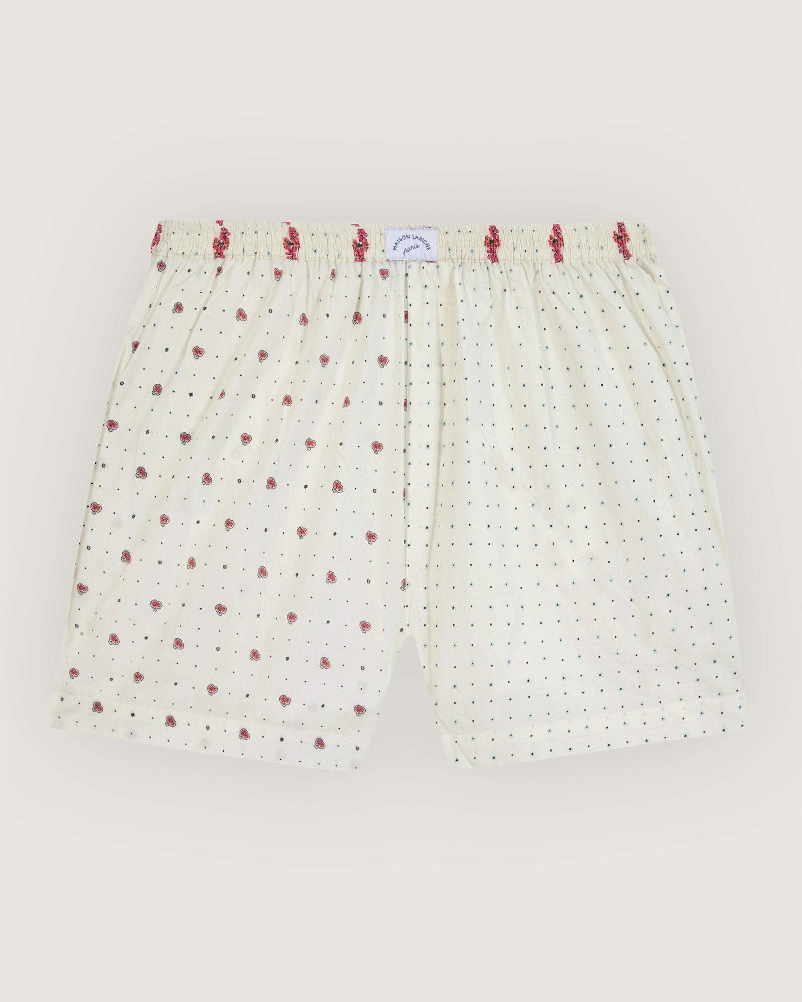 Short Fleurs D Été "Poplin" Vermenouze