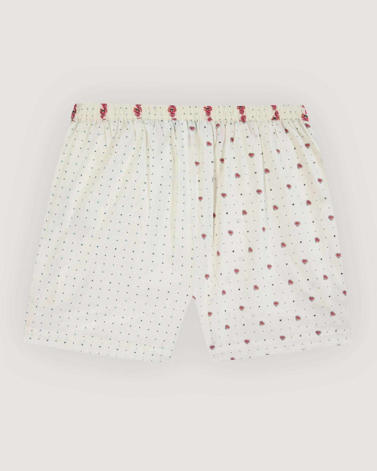 Short Fleurs D Été "Poplin" Vermenouze
