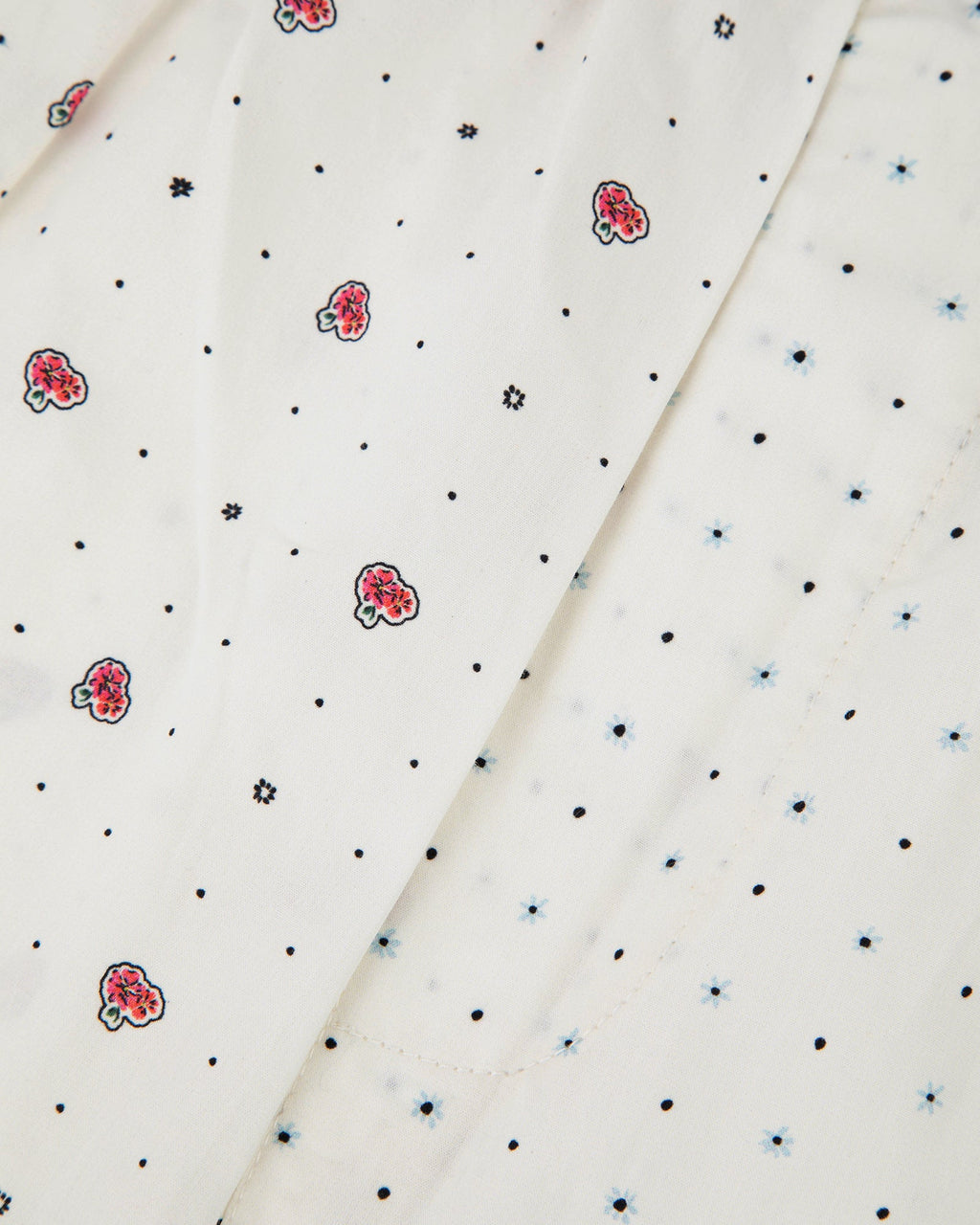 Short Fleurs D Été "Poplin" Vermenouze