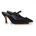 Mules Mary Jane Terciopelo 75