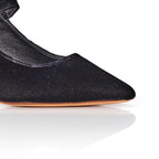 Mules Mary Jane Terciopelo 75