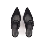 Mules Mary Jane Terciopelo 75