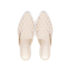 Jacquard mules