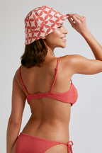 Chapeau Zama Red Bucket - Rouge