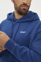 Sweat Bleu À Capuche