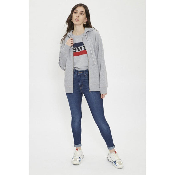 Levi's Standard Grey Zip-Up Hoodie