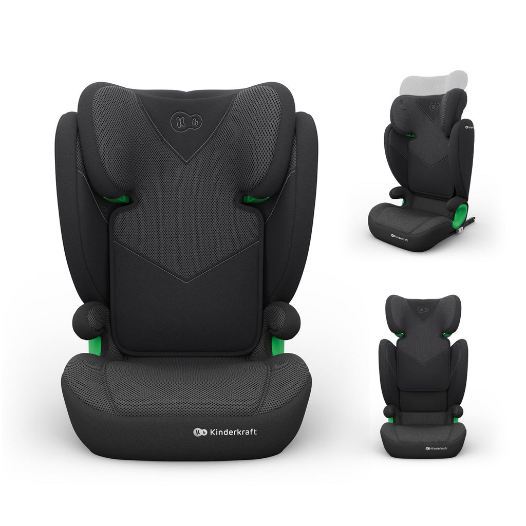 Seggiolino Auto Junior Fix 2 Plus I-Size Nero