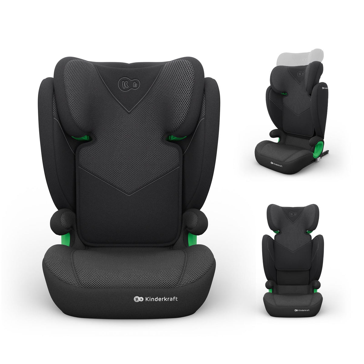Seggiolino Auto Junior Fix 2 Plus I-Size Nero
