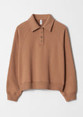 Sweatshirt Pa Alex Polo Sweatshirt - Brown - Women